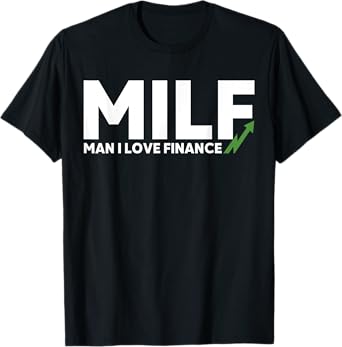 Funny gift Cougar Man I Love Finance T-Shirt