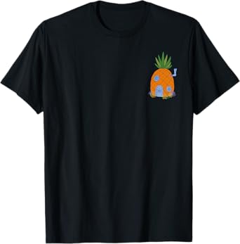 SpongeBob SquarePants Pineapple House Small Pocket Logo T-Shirt