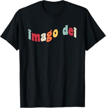 Imago Dei Made In The Image Of God Christian Bible Verse Fan T-Shirt