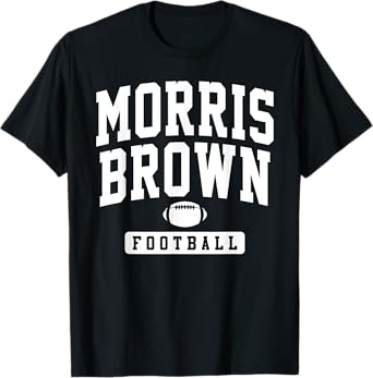 Morris Brown College Football Arch Vintage Design Men Women T-Shirt