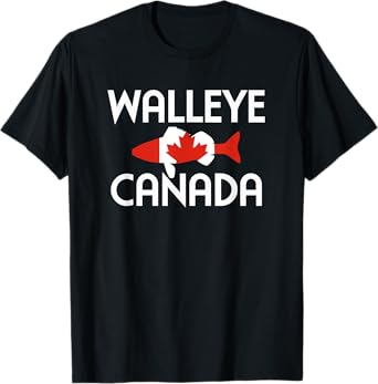 Walleye Canada | Walleye Fishing TShirt T-Shirt