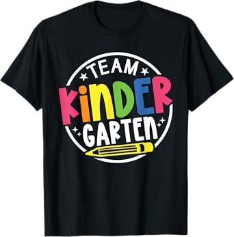 Hello Kindergarten Team Kinder Back to School Teacher Kids T-Shirt