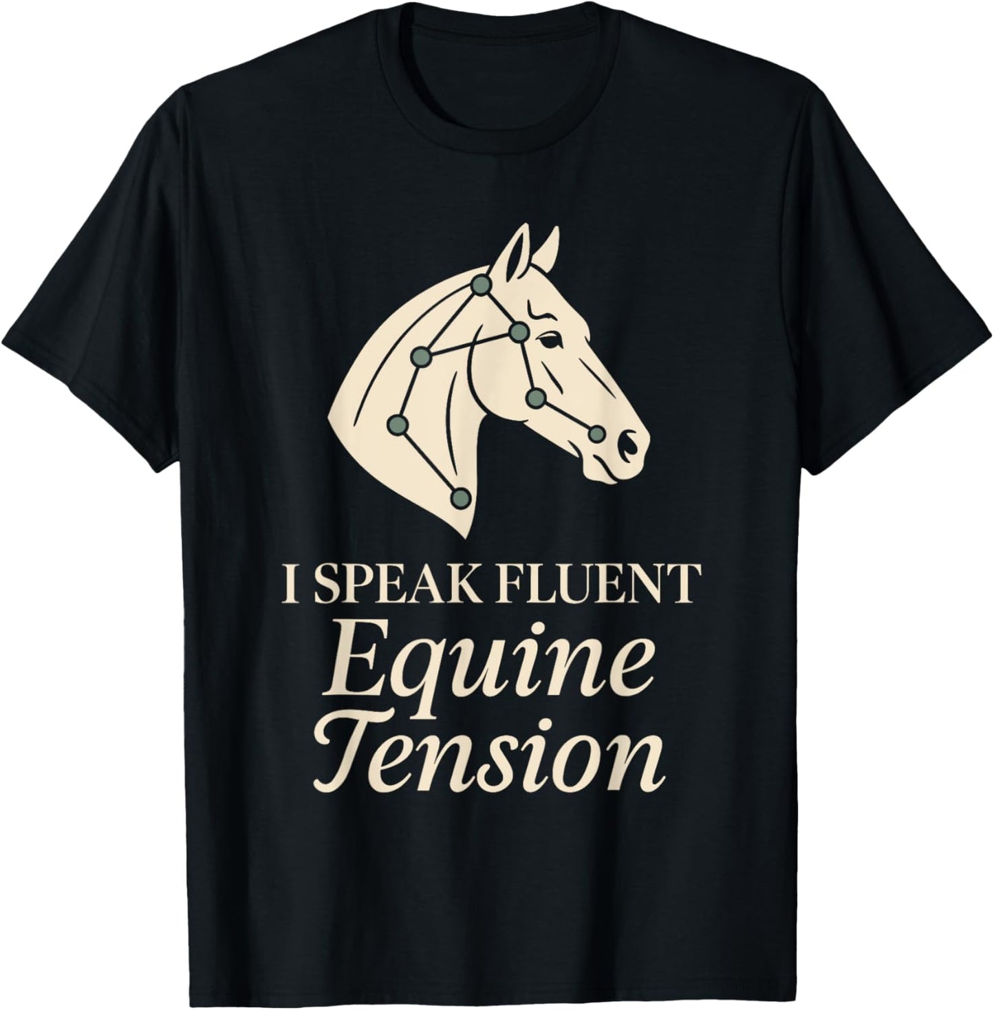 Equine Massage Therapy Horse Care Animal Bodywork Humor T-Shirt