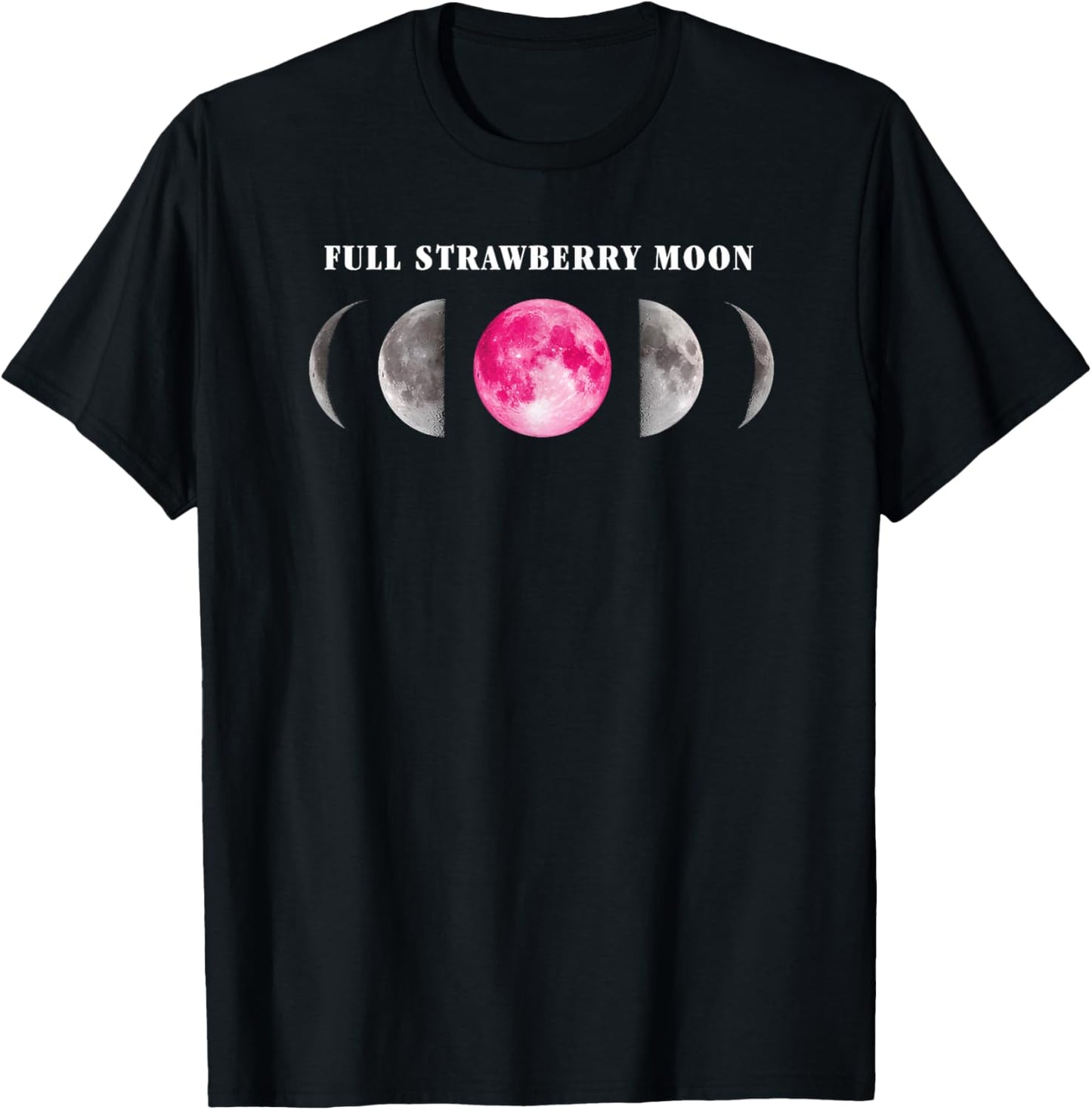 Full Strawberry Moon June 11 2025 Amazing Nature T-Shirt