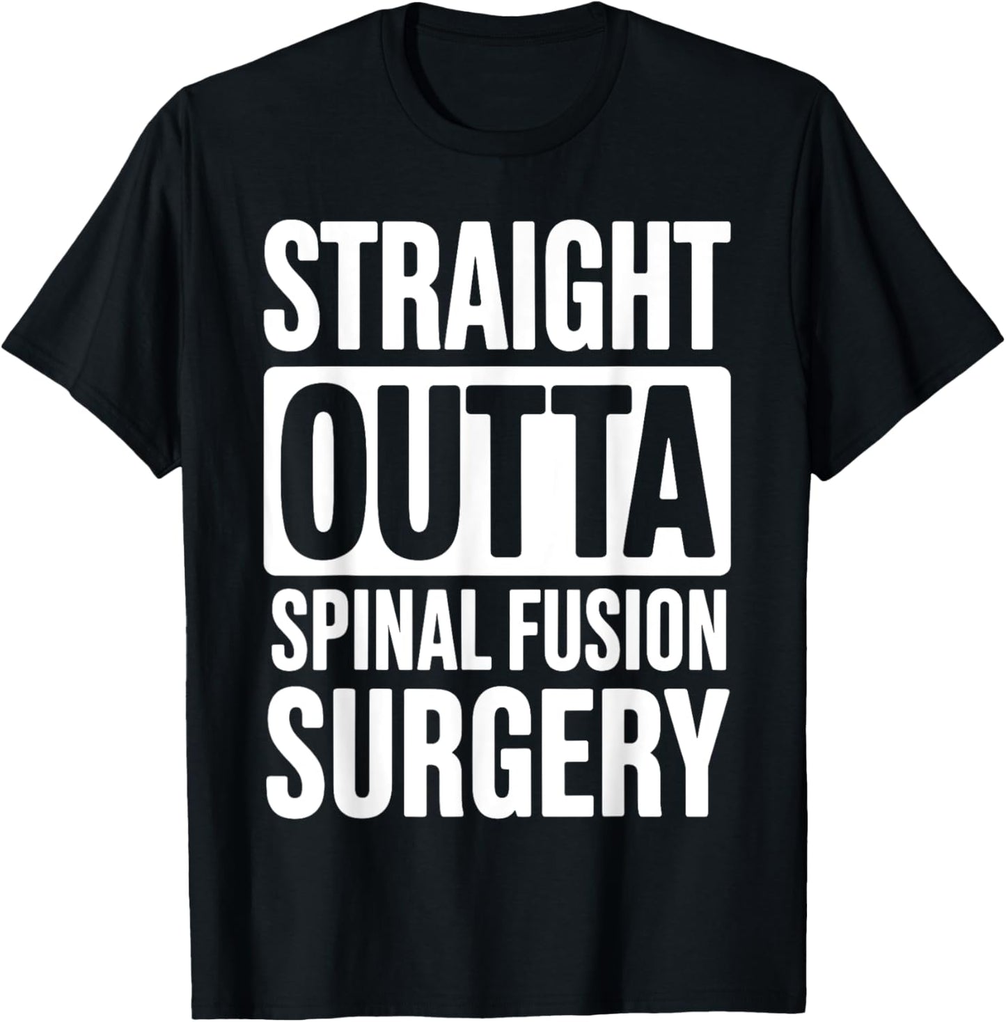 Spinal Fusion Art For Men Women Spine Lumbar Spinal Fusion T-Shirt
