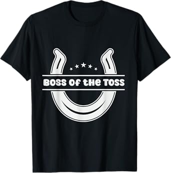 Funny Horseshoe Pitching Tournament Horseshoe Throwing T-Shirt