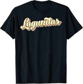 Lagunitas TShirt Retro Art Baseball Font Vintage T-Shirt