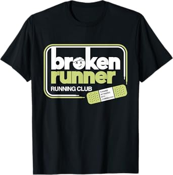 Broken Runner Running Club Turning Setbacks Into Comebacks T-Shirt