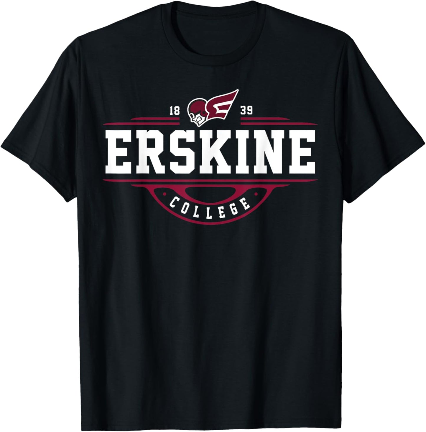 Erskine College Arch Vintage Design For Men Women Classic University T-shirt by TeeBrew