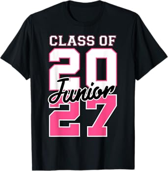 Junior 2027 Class of 2027 Graduation 2027 11th Grade T-Shirt