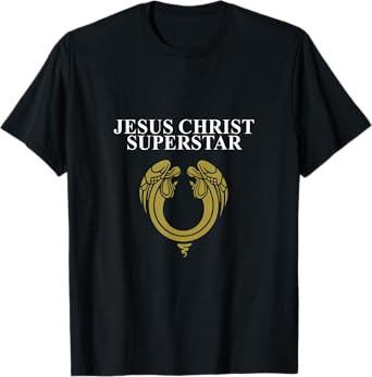 Andrew Lloyd Webber 'Jesus Christ Superstar' 1970 Classic Logo Black T-Shirt