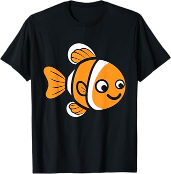 Funny Clown Fish Simple Small Cute CLOWNFISH T-Shirt