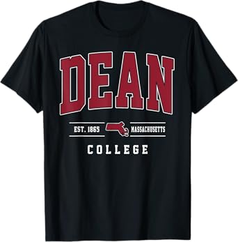 Dean College Arch Vintage Design Men Women T-Shirt