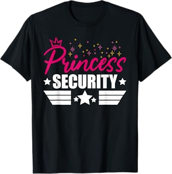 Princess Security Funny Graphic Halloween T-Shirt
