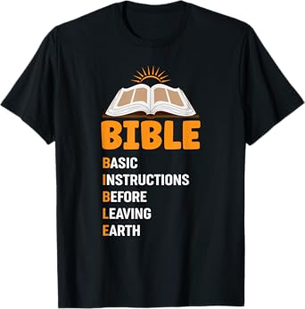 God Loving Funny Religious Bible T-Shirt