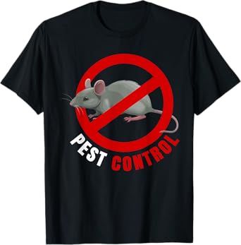 Best Control Mouse Rat Stop Sign T-Shirt