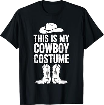 This Is My Cowboy Costume Shirt Western Adult Men Women Kids T-Shirt