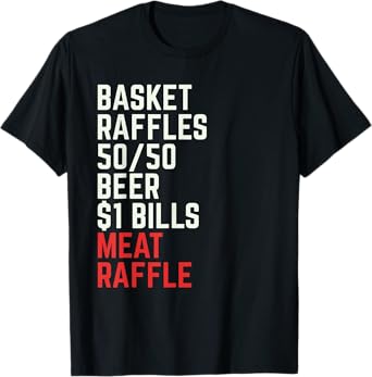 Meat Raffle Buffalo Meat Raffles WNY Minnesota T-Shirt