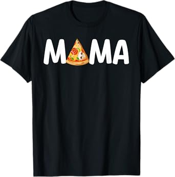 Mama Birthday Pizza 1st Birthday Pizza Family Matching T-Shirt