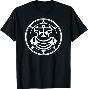 Agares Demonic Sigil Gothic Magick Pagan Wiccan Satanic Wt T-Shirt