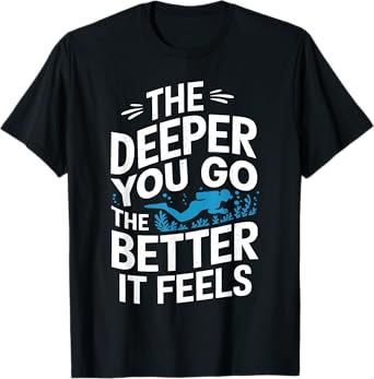 Cool Scuba Diving Art For Men Dad Father Ocean Scuba Diver T-Shirt