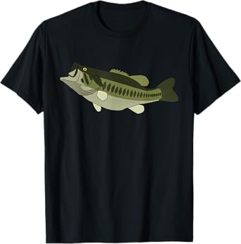 Largemouth Bass Fishing Trophy Bass Graphic T-Shirt