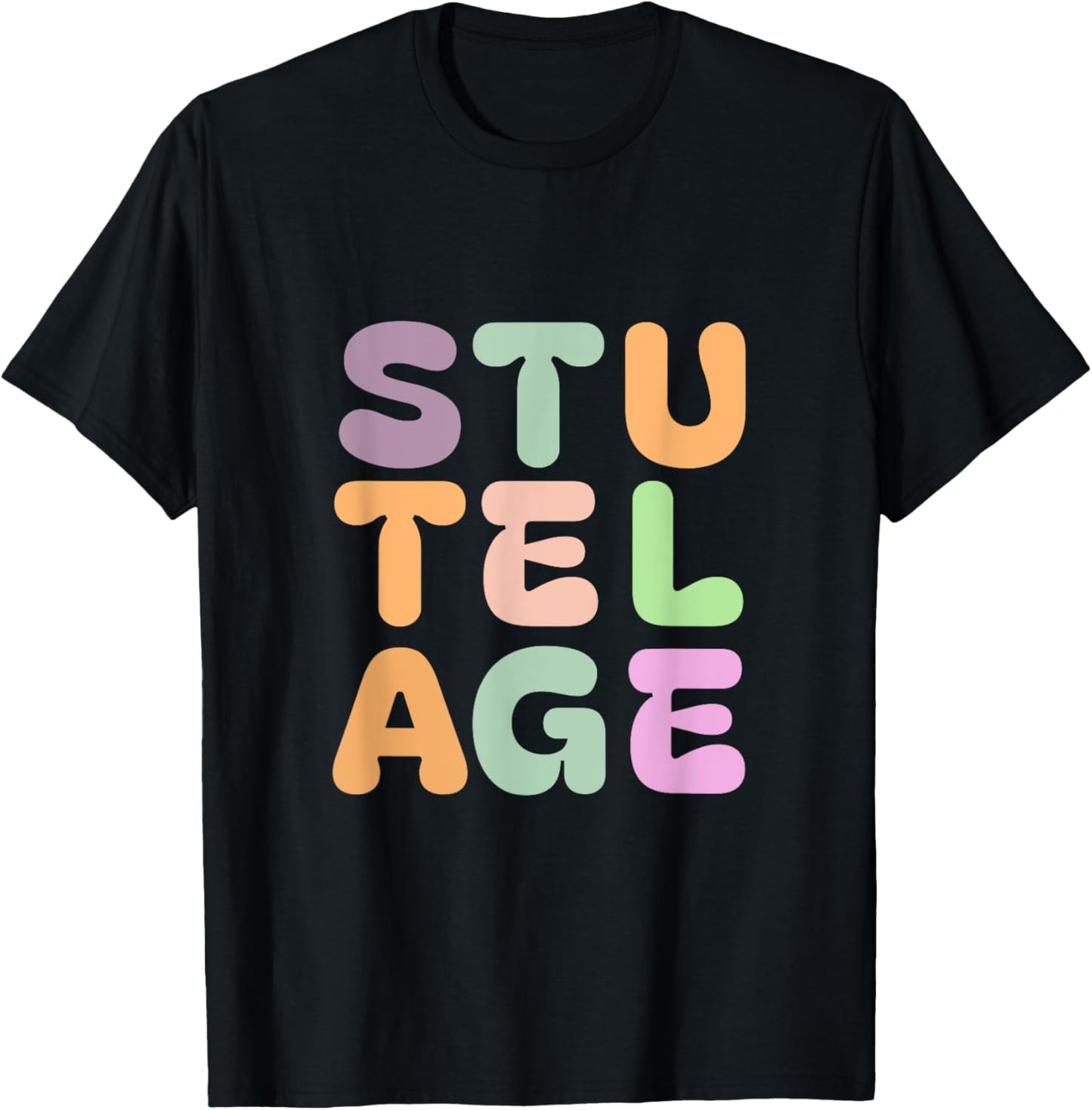Pastel Letters T-Shirt