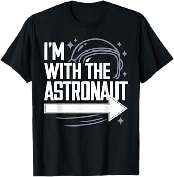 I'm With The ASTRONAUT T-Shirt Halloween Costume T-Shirt