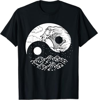 Qi Gong Clothes Tai Chi Qigong Chi Gong Yin Yang T-Shirt