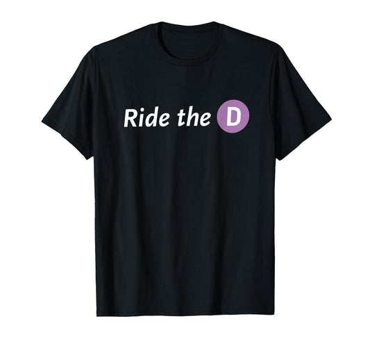 Metro Ride The d Tee T-Shirt - T-Shirt | Black