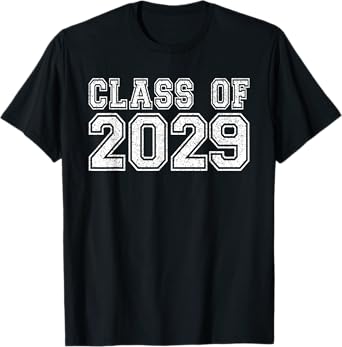 Class Of 2029 Graduate Shirts for Men Women Funny Graduation T-Shirt