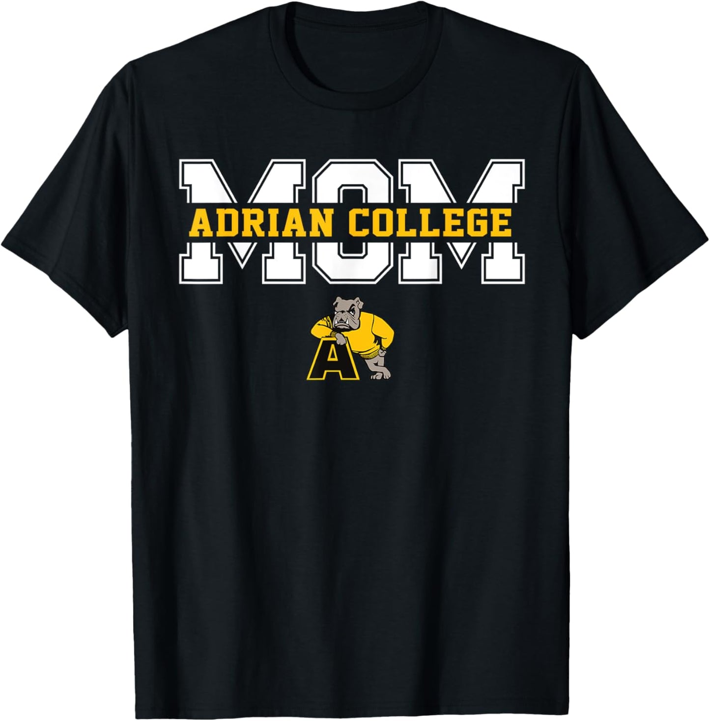 Adrian College Mom Vintage Arch Design Supporter Tee by TeeBrew