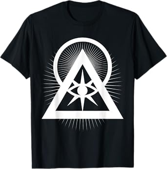 Illuminati All Seeing Eye Logo T-Shirt T-Shirt