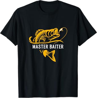 Master Baiter - Funny Fishing T-Shirt
