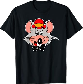 Chuck E. Cheese Big Face Vintage Chest Portrait T-Shirt