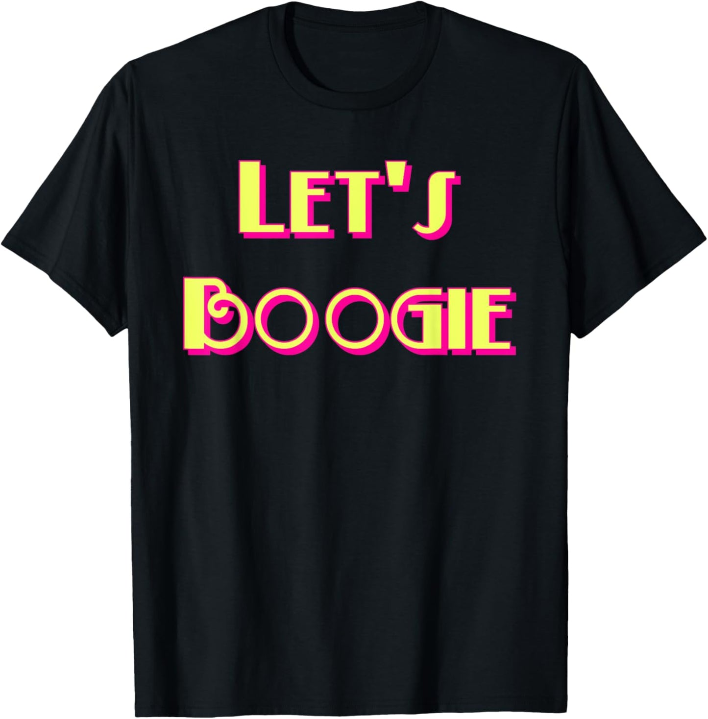 Let's Boogie 70s Disco Era T-Shirt