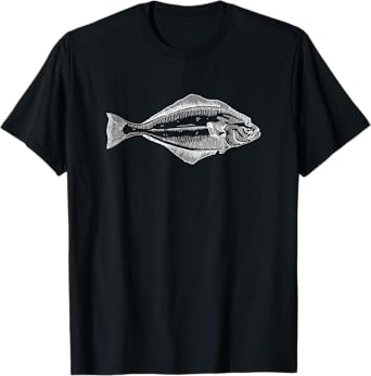 Halibut Fish Fisherman Gift T-Shirt