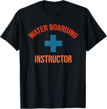 Water Boarding Instructor Vintage Apparel T-Shirt
