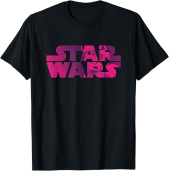 Star Wars Logo Fashion Style Magenta Stormtrooper T-Shirt