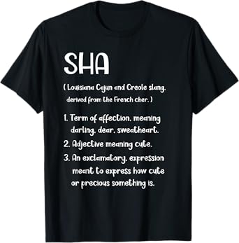 Creole Cajun Culture SHA Tee Louisiana State New Orleans T-Shirt