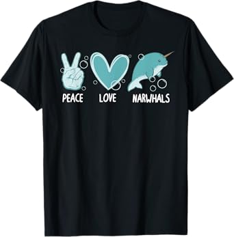 Cute Narwhal Costume For Men Women Kid Narwhal Lover Narwhal T-Shirt