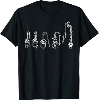 Distillery Evolution Beer Brew Brewery Distiller T-Shirt