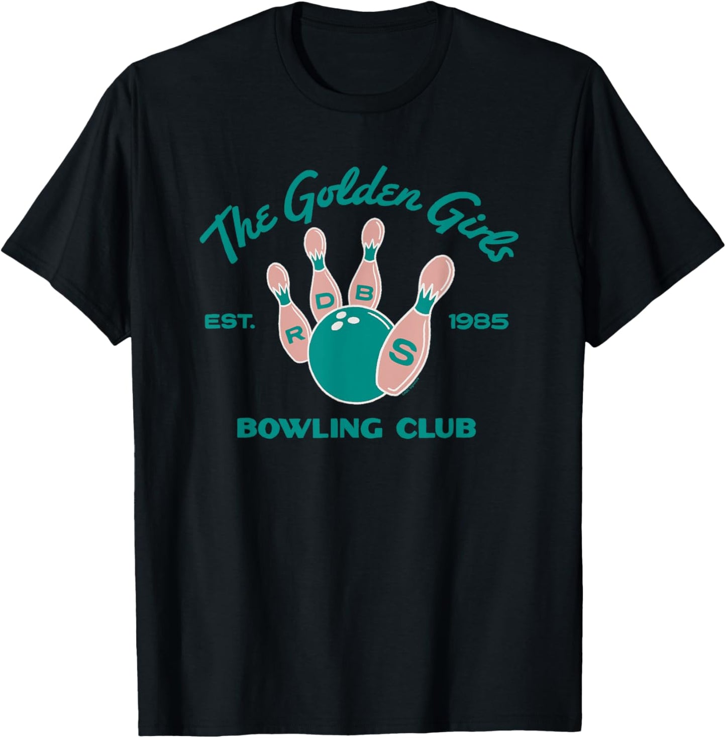 The Golden Girls Bowling Club Est. 1985 Vintage Logo T-Shirt