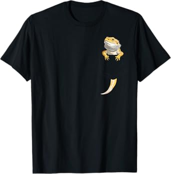 Bearded Dragon In The Pocket Pogona Reptile Youth T-Shirt