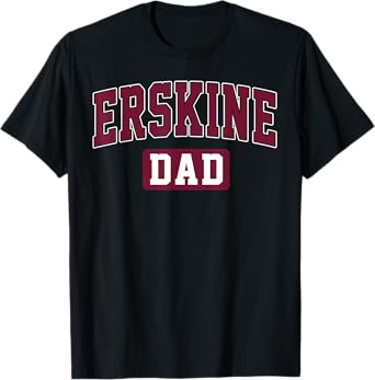 ERSKINE College Dad Arch Vintage Design Father Men Family T-Shirt