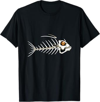 Fish Skeleton Bones T-Shirt