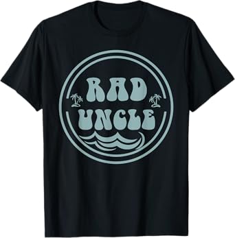 Rad Uncle Surf Matching Birthday The Big One 1st Birthday T-Shirt