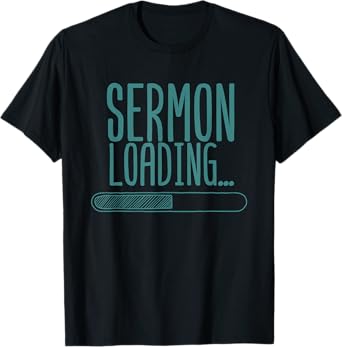 Funny Pastor Appreciation Gift | Cute Preaching Men Women T-Shirt