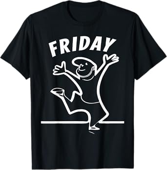 Finally Friday Weekend Funny Sayings Humour Friday T-Shirt