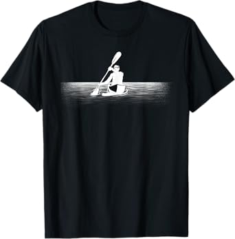 Cool Kayak Design For Men Women Kayaker Kayak Boat Kayaking T-Shirt